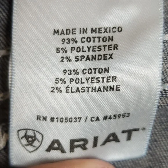 Ariat REAL‎ MR Straight Ivy Dresden Denim Jeans Women's Size 33L Frayed - Picture 10 of 13